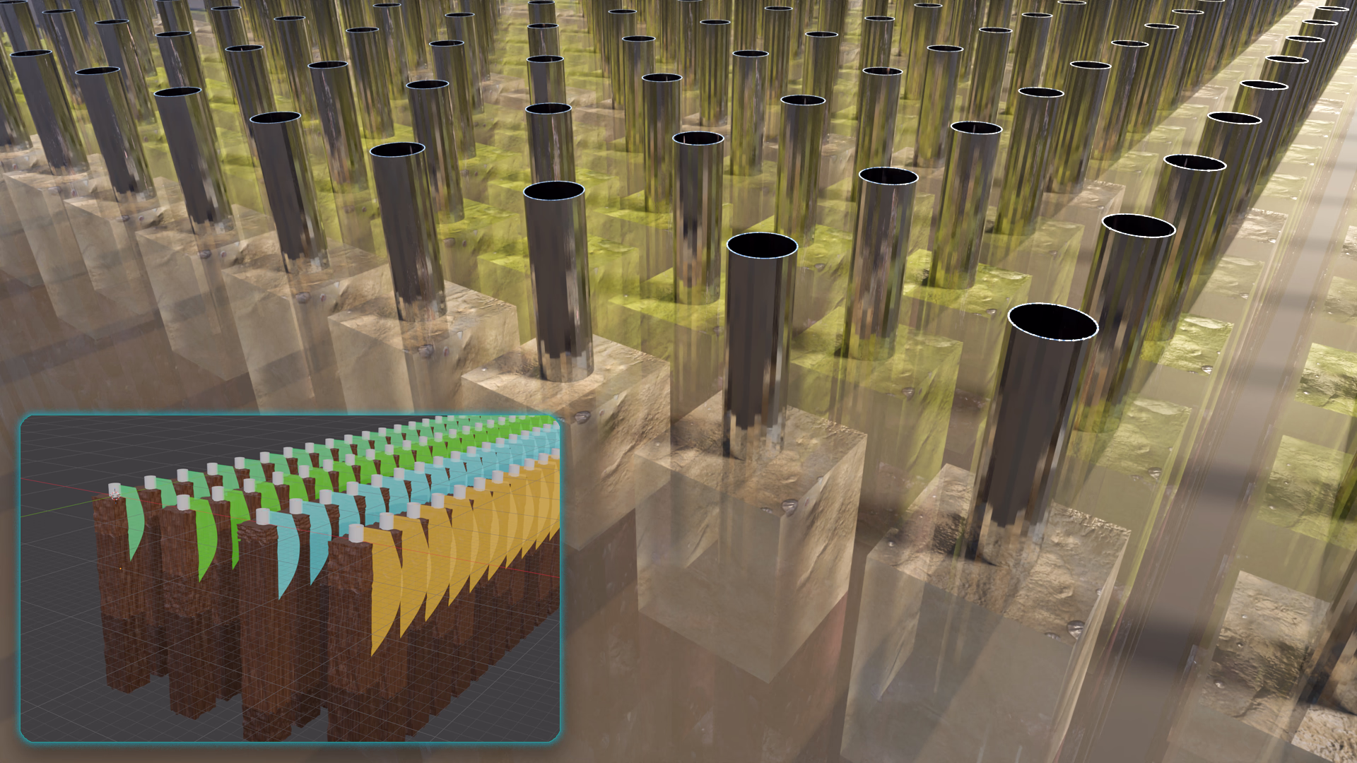 telos: drive — visualising the range of possible pile responses